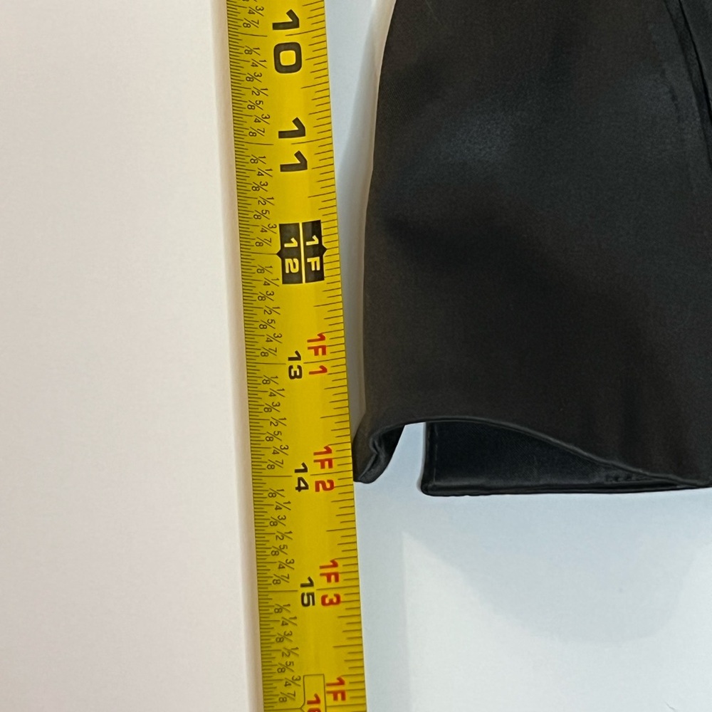 White House Black Market Black Satin and Lace Bustier - Picture 11 of 13